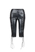 Hype PU Lace Up Capri Pants